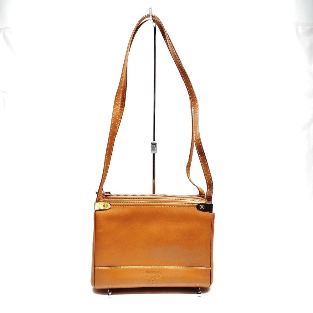Loewe Elegant Tan Leather Shoulder Bag👝